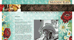 Desktop Screenshot of melodyross.com